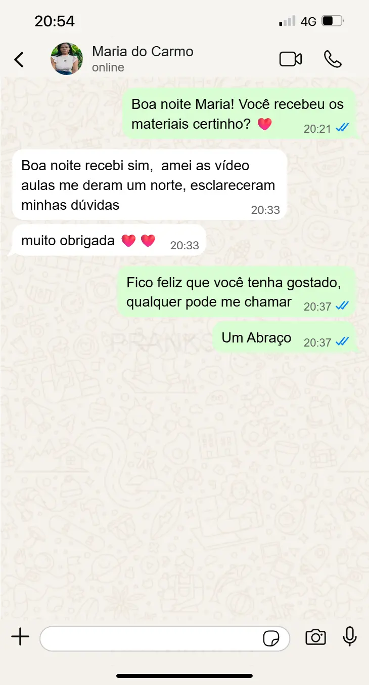 Depoimento de cliente 2